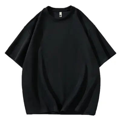 Men Heavyweight Drape Suede T-Shirt Cream 2026