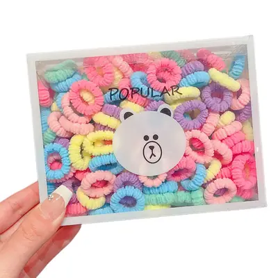 Cute Bear Headbands for Girls Rubber Band