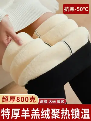 Fleece Lined Winter Warm Pants for Women Plus Size