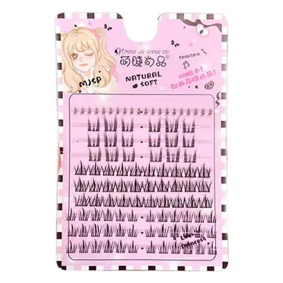 Crescent Ciliary Shangpin Wide Stem Trilogy Sunflower Crescent Lower Eyelash Mixed Pack Natural Novice Single Cluster Segmented