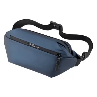 Men Waterproof Motorcycle Chest Bag Black Large Capacity