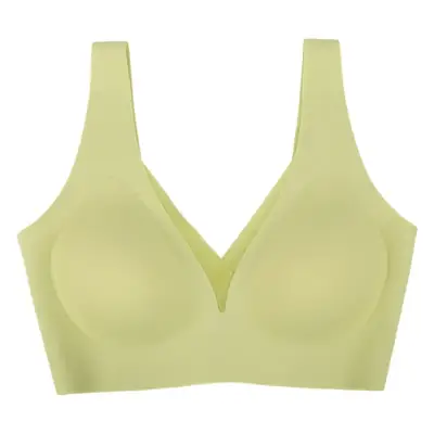 U-型丝滑美背固定杯深V Vest 7A Antibacterial Seamless Bra