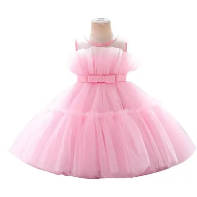 Girls' Purple Tulle Tutu Skirt Dress