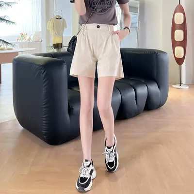 Women High-Waisted Casual Shorts 2026 Summer