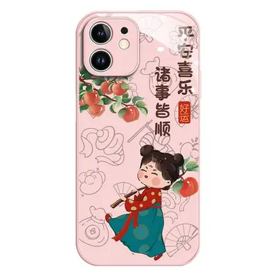 Tang Beauty iPhone 15 Pro Case Pink Protective Cover
