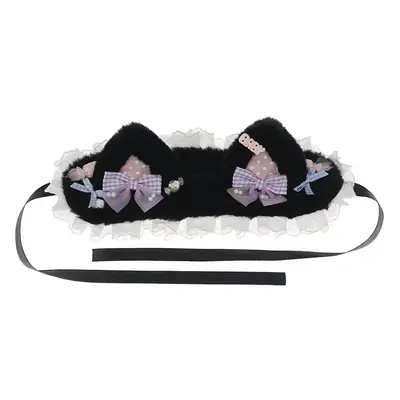 Plush Cat Ear Hair Accessories Bow Hairpin