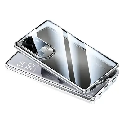Magnetic Glass Phone Case for OPPO Reno10
