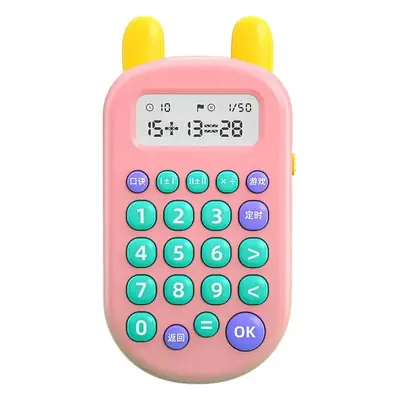 Pink Oral Arithmetic Training Device for Kids