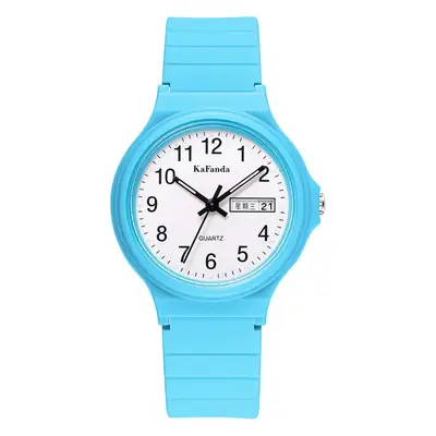 White Waterproof Men's Watch with Dial 2023