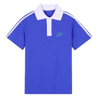 Primary School Boys Girls Uniform Blue White Deodorant Shirt Shorts Set