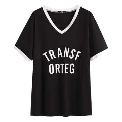 Women's V-Neck Trans Form Cotton Top Summer 2024
