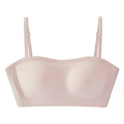 Glossy Jelly Seamless Underwear Thin Breathable Big Chest