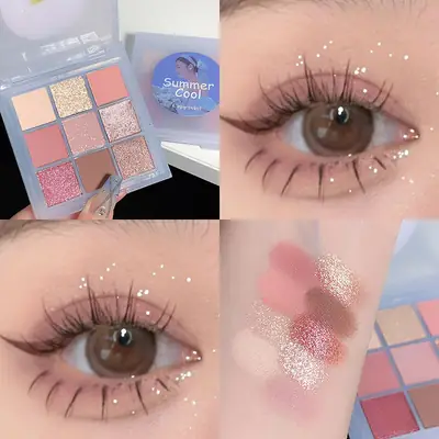 Cappuvini Eyeshadow Palette Matte Powder 12 Colors