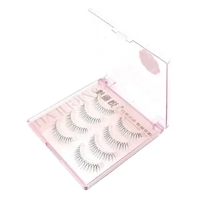 U-shaped Korean Women's True Eyelashes Transparent Stem