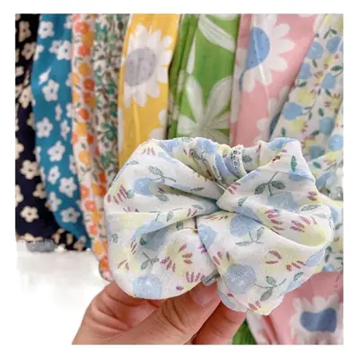 Girls Anti-Mosquito Pants Floral Printed Summer Wear