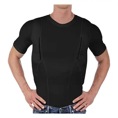 2025 Unisex High-Stretch Concealed Holster T-Shirt White