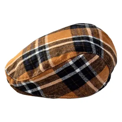 Plaid Baby Cap for Boys Spring Autumn Wear