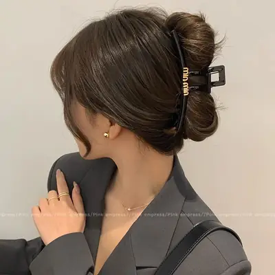 Elegant High-end Hair Clip for Women Large Back