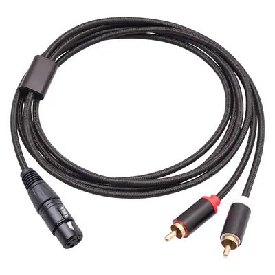 Cross-Country Y-Type Cannon 3-Core XLR Male Mixer Power Amp
