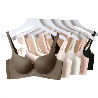 New Push Up Wireless Seamless Underwear Adjustable Four-Row