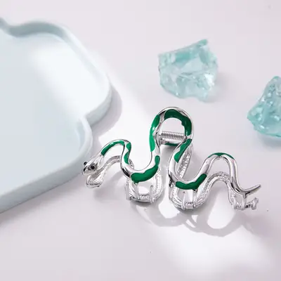 European Snake Grip Clip Female Summer Hairpin
