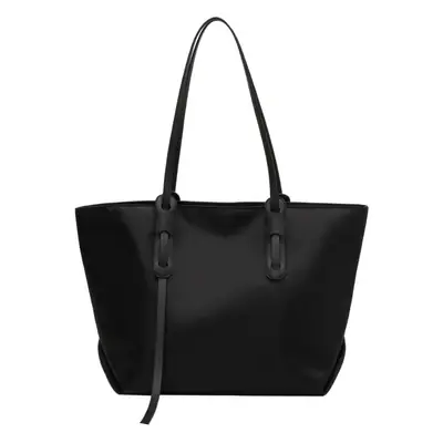 Women's Black Oxford Tote Bag Large Capacity 2023