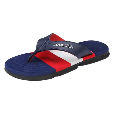 Summer New Style Flip Flops Men's Outer Wear Trendy Casual Beach Men's Flip Flops Anti-Slip Sandals Household
