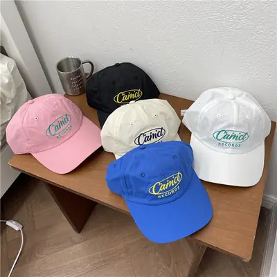 Pink Embroidered Baseball Cap for Girls
