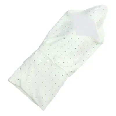 Pink Newborn Baby Bath Towel with Star Embroidery