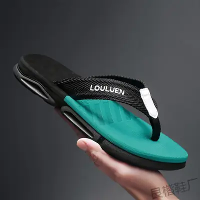 Jinjiang Dachang Lulu'an Summer Thick-soled Flip-flops Sandals Men's Slippers Outer Wear Non-slip Fashionable New Beach Shoes