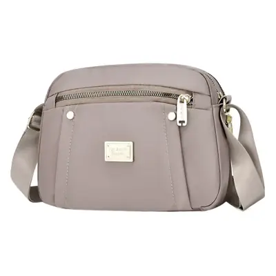Blue Nylon Shoulder Bag for Women, Light & Fashionable