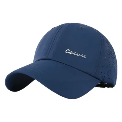 Men's Black Mesh Sun Hat with 0-Sole Design