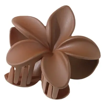 Guanyang Cross-border Large Egg Flower Frosted Grab Clip