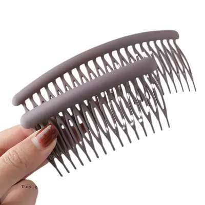 Black Non-Slip Hair Comb for Adult Bangs