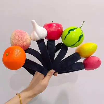 Fruit Headband with Strawberry Design