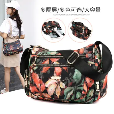 2026 Floral Crossbody Bag for Women with Multiple Pockets