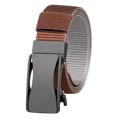 Men's Nylon Belt with Automatic Buckle & Rotating Design