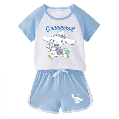Cinnamon Cinnamon Rollover T-Shirt for Boys Girls Pink White