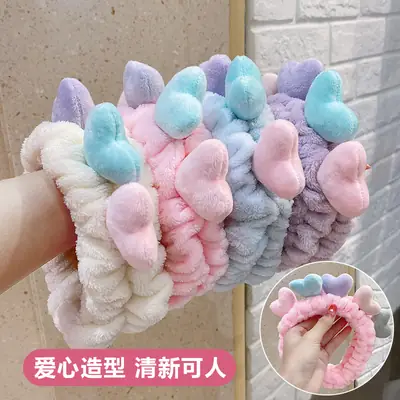 Soft Fleece Face Mask Hair Band for Girls