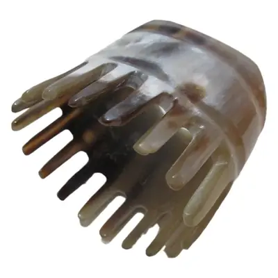 Natural Authentic Yak Horn Massage Comb for Scalp Care