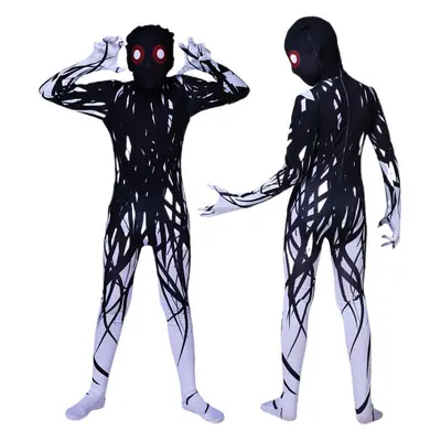 Halloween Horror Zentai Body Suit Blue Mutant Design