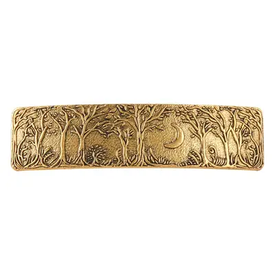 European Retro Hairpin with Crescent Moon Design