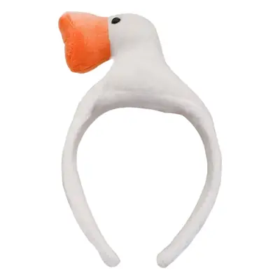 Cute Yellow Duck Headband with Red Beak