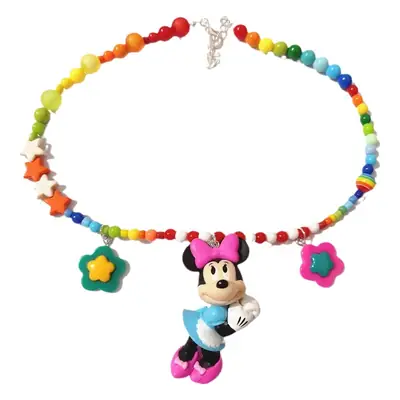 Mickey Mouse Beaded Neck Chain for Women & Kids