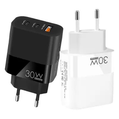 30W European Plug for Mobile Phone Charging