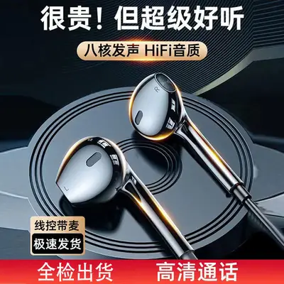 Wired Headset with 9D Sound & Type-C Charging