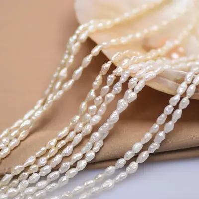 Natural Freshwater Pearl Necklace with Baroque Profile
