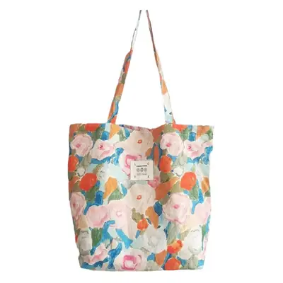Women's Floral Print Shoulder Bag for Travel & School