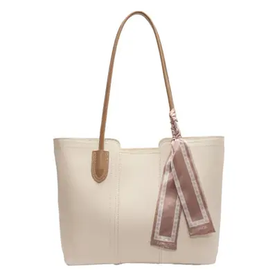 Gold Textured Women's Large Capacity Tote Bag