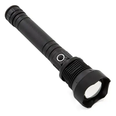USB Charging Telescopic Flashlight Ultra Bright Aluminum